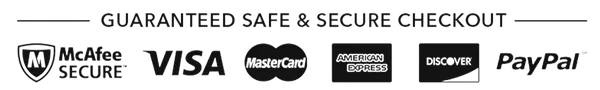 Guaranteed safe and secure checkout