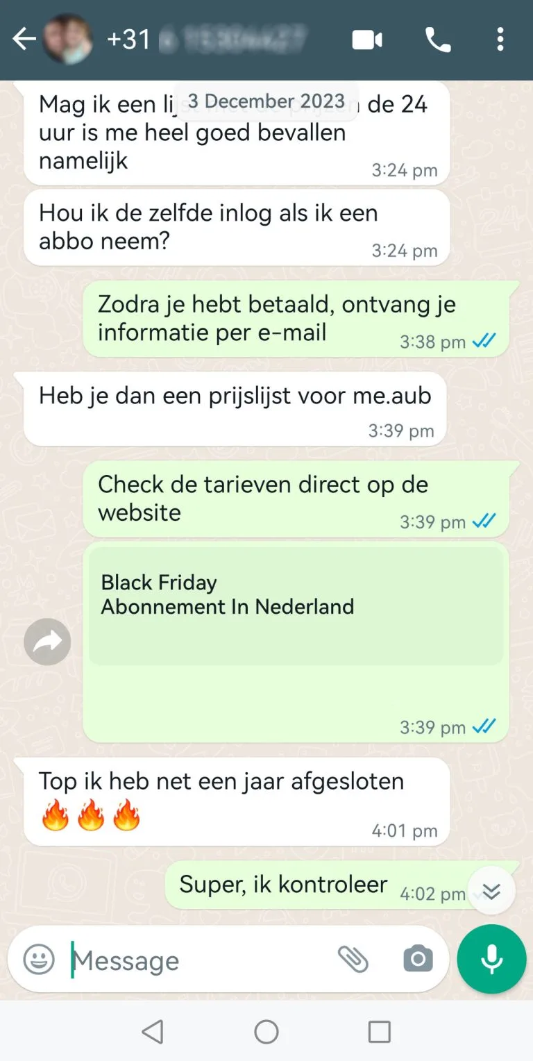 Klant beoordeling 5